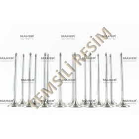 Resim MAHER 10174 Subap Takım Nkr-13 Nkr-55 0.50 (In-4 Ölçü:40.2X8X118.1 Ex-4 Ölçü:35.7X8X118.1) 