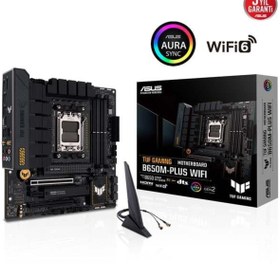 Resim ASUS Tuf Gamıng B650m-plus Wıfı Ddr5 Hdmı Dp Pcıe 16x V4.0 Am5 Matx 