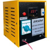 Resim Ersim 12 Volt 25 Amper Akü Şarj Cihazı (Dijital Gösterge) 
