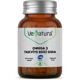 Resim VENATURA Omega 3 Takviye Edici Gıda 60 kapsül 