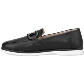 Resim İnci 101973610 5ı Lenno 5fx Kadın Loafer Ayakkabı Siyah Siyah 
