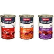 Resim Animonda Gran Carno 3 Çeşit Karma Köpek Konserve 400 G X 3 Adet 