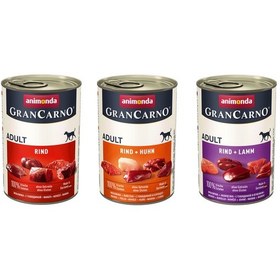 Resim Animonda Gran Carno 3 Çeşit Karma Köpek Konserve 400 G X 3 Adet 