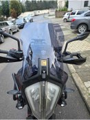 Resim MOTOCAM KTM Duke 390 Siperlik Ön Cam 2013-2023 Model uyumlu 44cm Açıkfüme Renkli ORİJİNAL BOYLU 