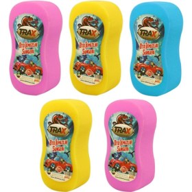 Resim TRAX Büyük Oto Temizlik Süngeri 5 Adet 