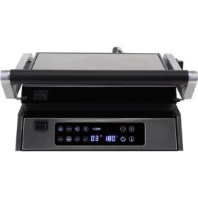 Resim Özbience 2200W Döküm Izgara ve Dijital Tost Makinesi, 180° Açılabilir, Pratik Kullanım 