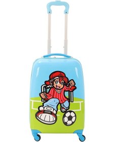 Resim Mçs Group V307 Abs Çocuk Valiz-mavi-futbol Baskı S18y10001800410 00410 