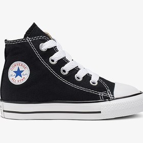 Resim Converse Chuck Taylor All Star High Siyah Bebek Sneaker Ayakkabı 