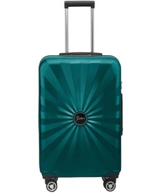 Resim Orta Boy %100 Polikarbon Valiz 4x2 Teker Petrol 1809 Petrol 