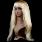 Resim Stilaura Uzun Parti Peruğu Altın Renk 