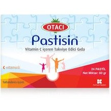 Resim Otacı Pastisin Vitamin C İçeren Takviye Edici Gıda 24 Pastil 