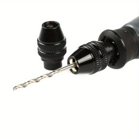 Resim Rotary Araçlar için Hızlı Değiştirme Chuck - Dayanıklı Alüminyum Alaşımı & Toz Metalurjisi, Kolay Sıkma/Açma, 0.5mm'den 3.2mm'ye kadar Shanklara Uyar, Paslanmaz Siyah Oksit Kaplama, Verimliliği Artırır, Rotary Araç Aksesuarı|Şık Tasarım|Mandren Diş Uyumluluğu 