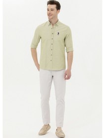Resim U.S. Polo Assn. U S Polo Assn Slim Fit Açık Gri Erkek Pantolon 1600040 001 