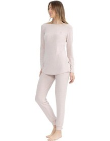 Resim U.S. Polo Assn. Kadın Pembe Yuvarlak Yaka Pijama Takımı-pembe-s Çok Renkli 
