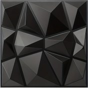 Resim 10 adet, 33 parça 3D PVC duvar levhası, boyutu 30x30 cm, yeni elmas desen tasarımı, su geçirmez, alev geciktirici, temizlemesi kolay, TV arka plan duvarı, yatak odası, oturma odası dekorasyonu için uygun 