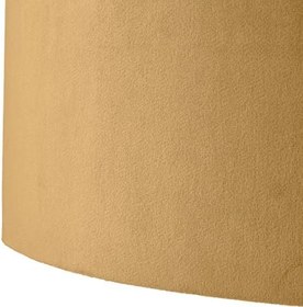 Resim Abajur başlığı, koyu sarı kadife, 42 cm 