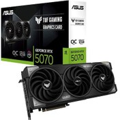 Resim ASUS TUF GAMING GEFORCE RTX 5070 12GB TUF-RTX5070-O12G-GAMING GDDR7 OC EDITION GAMING EKRAN KARTI 