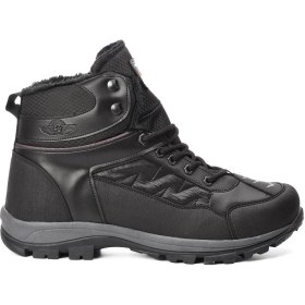 Resim aspor Lambırlent 980 Siyah-füme Içi Kürklü Büyük Numara Erkek Outdoor Bot 