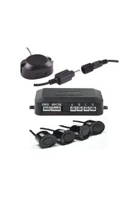 Resim Gpr Kameralı Park Sensörü 4.3 'Ayna Ekranlı Sıyah Sensör Full Set 