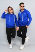Resim CLASSY.MODA Eşofman Takımı - 2lü - Alt-üst - Yaka Kapşonlu - Fıyat Tek Kişilik - Kumaş Iki Ipilik 