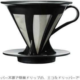 Resim 02 Kendinden Filtreli Dripper (Siyah) 