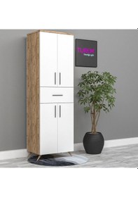 Resim Home Çok Amaçlı Çekmeceli Dolap Mdf Antrasit 