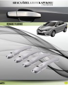 Resim ACK Dizayn PEUGEOT 3008 2016+ ARACA ÖZEL KROM KAPI KOLU PASLANMAZ ÇELİK A+ 