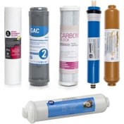 Resim Sulook Açık Kasa Su Arıtma Cihazı 6'lı Filtre Seti Vontron Membranlı Mineral Filtreli 