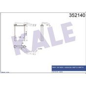 Resim KALE 352140 KALORİFER FIAT SEDICI - SUZUKI SX4 1.3-1.5 16V 05- 