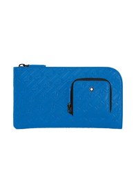 Resim Mont Blanc Montblanc M Gram 4810 Bölmeli Cüzdan 6 Cc 130028 Mavi 