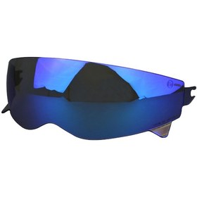 Resim Samdoo Scorpion Exo Kasklar İçin Anti Uv, Anti Sis, Çizilmeye Dayanıklı Mavi Renkli Motosiklet Gözlük Camı Style-13 