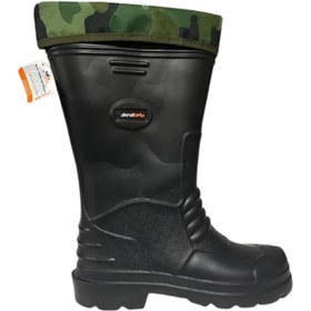 Resim Akınal Bella Unisex Eva Ultra Hafif Poli Taban Uzun Yağmur Çizmesi 