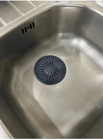 Resim Büro Ev Ofis Yazlık İçin Silikon Oval Süzücü Mutfak Banyo Lavabo Küvet Gider Süzgeci 