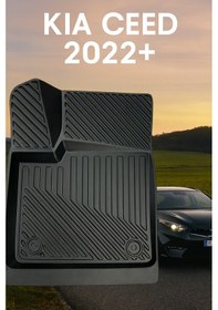Resim Kia Ceed 2022+uyumlu 3d Oto Paspas Premium 