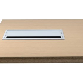Resim Dizaynaks Fırçalı Alüminyum Kablo Kanal Kapağı 10.1200/40 