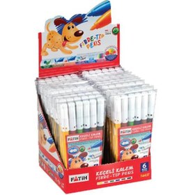 Resim Fatih Keçeli Boya Kalemi 6 Renk 34000 