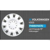 Resim Volkswagen 16" Jant Kapağı Takımı 4 Adet 7h0601147d 