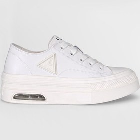 Resim Lufian Kadın Perla Sneaker Ayakkabı 121230022 Beyaz Beyaz 
