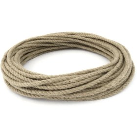 Resim izmir Bitpazarı 3 Mm 50 Metre Jüt Halat Ip Dekoratif Hasır Ip Kendir 