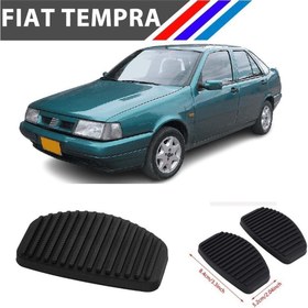 Resim Tofaş Fiat Tempra Fren Debriyaj Pedal Lastiği 2 Adetli Set 