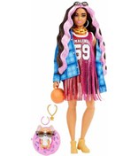 Resim Barbie Extra Ekose Ceketli Bebek 