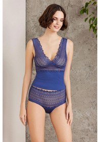 Resim Pierre Cardin 335 Kadın Atlet Külot Takım-lacivert Lacivert 