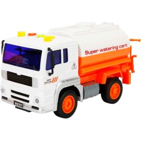 Resim Maxx Wheels Sesli ve Işıklı Çevre Araçları 20 Cm. - Su Tankeri 