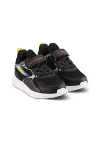 Resim Slazenger KASHI KTN Çocuk Cırt Cırtlı Siyah / Kırmızı Sneaker 