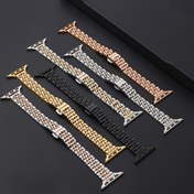 Resim Paslanmaz Çelik İnce İnce Bant, Su Geçirmez, Rahat Yaşam Tarzı, Aracıyla, for iWatch Serisi 10/9/8/7/6/5/4/3/2/1/SE, 46mm 49mm 38mm 40mm 41mm 42mm 44mm 45mm, Doğum Günü Hediyesi/Kız Arkadaş Hediyesi/Parti Hediyeleri Kadınlar İçin, Ben 