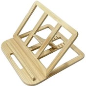 Resim Willowhaven Ahşap 11 İnç Ayarlanabilir Katlanır Laptop Dizüstü Bilgisayar Tablet Standı 