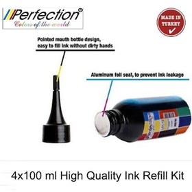 Resim Hp Deskjet 2 Kartuşlu Yazıcılar İçin +++plus Mürekkep Seti 5x100 Ml. 