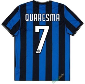 Resim Legent Lady 2010 Şampiyonlar Ligi Finali Inter Kısa Kolu Quaresma Maç Forması 