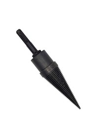 Resim Ahşap Şöminelik Odun Kütük Ayırma Yarma Matkap Ucu 