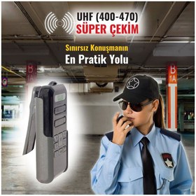 Resim WLN KD-C80 3-5 Km 16 Kanal Radyolu Deprem Çantası İçin Mini Telsiz 